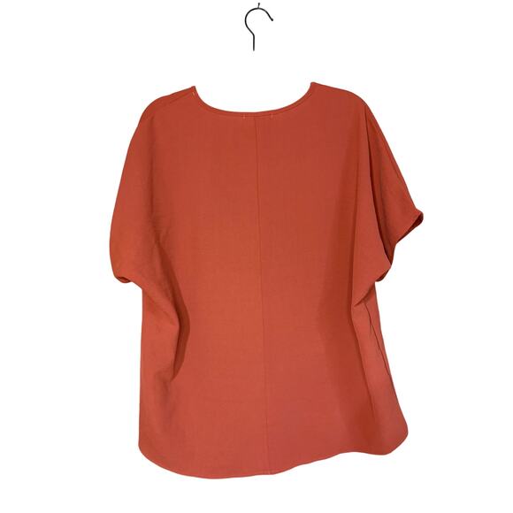 Entro Orange Loose-Fit Blouse – Size Medium - Picture 2 of 7